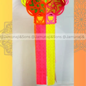 starlight diamond colour 3 foldable paper diwali kandil