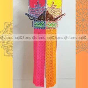 luster touch diay 3 foldable paper diwali kandil
