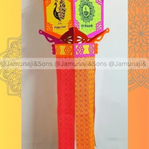 luster touch 4 foldable paper diwali kandil