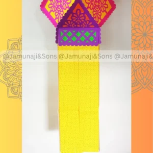 akashdeep big colour 3 foldable paper diwali kandil